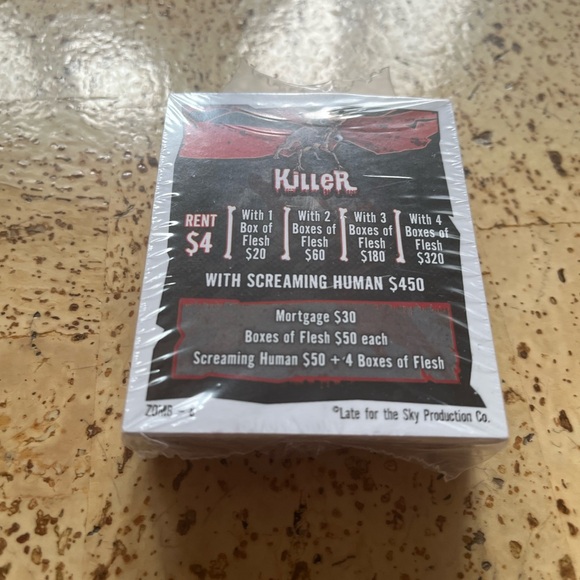 Zombie Opoly Monopoly A Killer Board Game Where Fun Never Dies!NEW OPEN BOX Rare - Picture 6 of 8